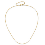 Leslie's 14k 1.2mm Flat Cable 1in+1in Adjustable Chain - Image 4