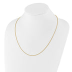 Leslie's 14K Adjustable 1.35mm Round Box Chain - Image 4
