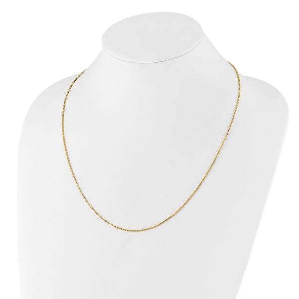 Leslie's 14K Adjustable 1.35mm Round Box Chain - Image 4