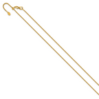 Leslie's 14K Adjustable 1.4mm D/C Open Franco Chain - Image 2