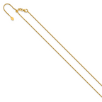 Leslie's 14K Adjustable 1.1mm Franco Chain - Image 2