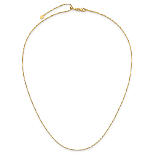 Leslie's 14K Adjustable 1.1mm Franco Chain - Image 5