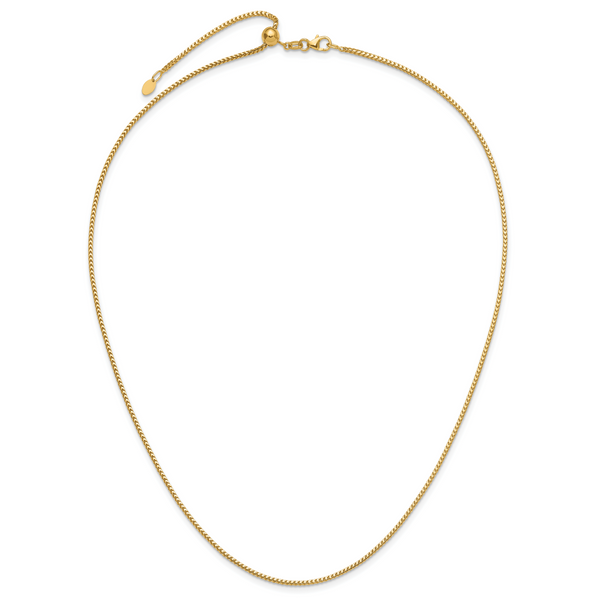 Leslie's 14K Adjustable 1.5mm Franco Chain - Image 5