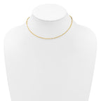 Leslie's 14K Adjustable 2mm Flat Cable Chain - Image 4