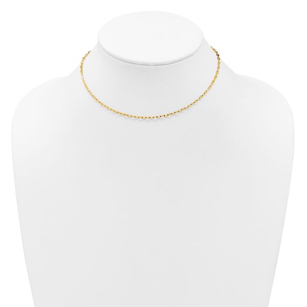 Leslie's 14K Adjustable 2mm Flat Cable Chain - Image 4