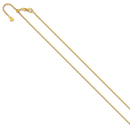 Leslie's 14K Adjustable 1.4mm D/C Cable Chain - Image 2