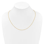 Leslie's 14K Adjustable 1.4mm D/C Cable Chain - Image 4
