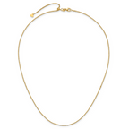 Leslie's 14K Adjustable 1.4mm D/C Cable Chain - Image 5