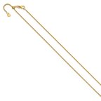 Leslie's 14K Adjustable 1.4mm Round Cable Chain - Image 2