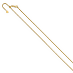 Leslie's 14K Adjustable 1.65mm Round Cable Chain - Image 2