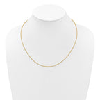 Leslie's 14K Adjustable 1.65mm Round Cable Chain - Image 4