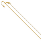 Leslie's 14K Adjustable 1.65mm Semi-Solid D/C Cable Chain - Image 2