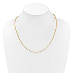 Leslie's 14K Adjustable 2.75mm Semi-Solid D/C Cable Chain - Image 4