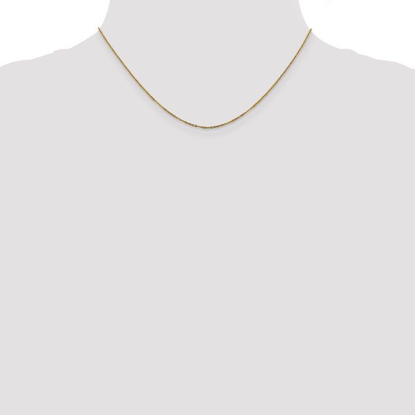 Leslie's 14K 1.1mm Flat Cable Chain - Image 4