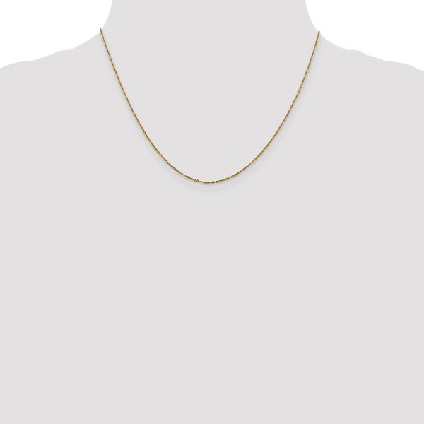Leslie's 14K 1.1mm Flat Cable Chain - Image 4