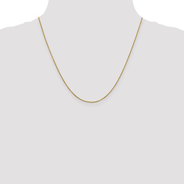 Leslie's 14K 1.1mm Flat Cable Chain - Image 4