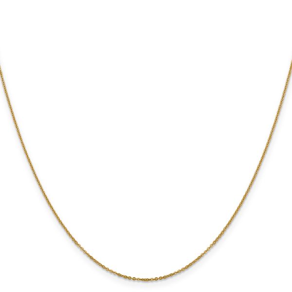 Leslie's 14K 1.1mm Flat Cable Chain - Image 2