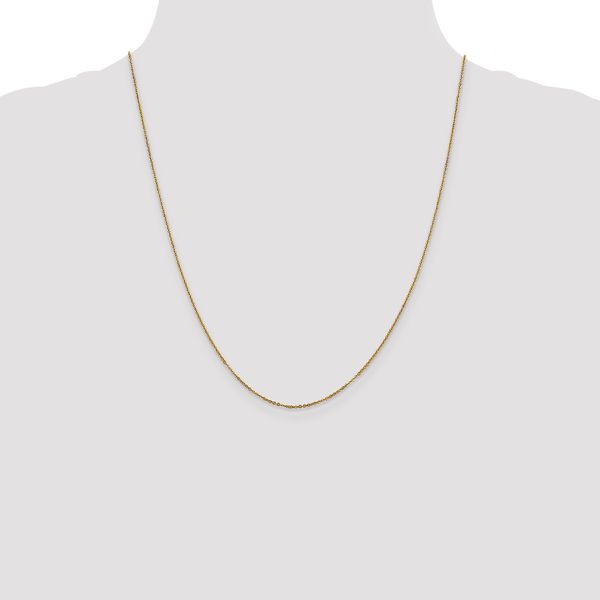 Leslie's 14K 1.1mm Flat Cable Chain - Image 4