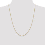 Leslie's 14K 1.1mm Flat Cable Chain - Image 4