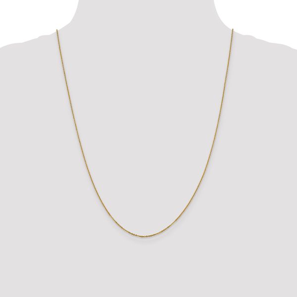 Leslie's 14K 1.1mm Flat Cable Chain - Image 4