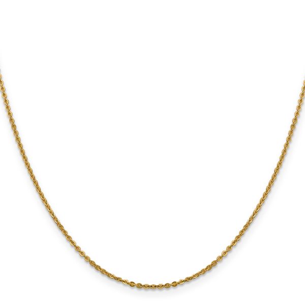 Leslie's 14K 1.7mm Flat Cable Chain - Image 2