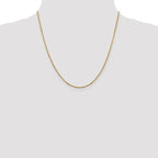 Leslie's 14K 1.7mm Flat Cable Chain - Image 4