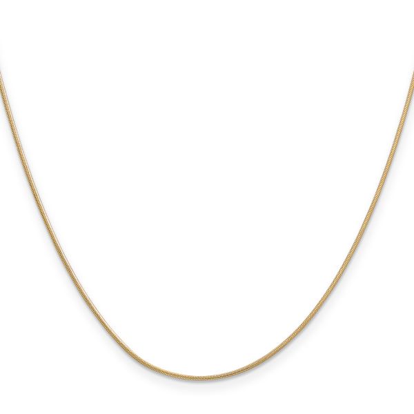 Leslie's 14K .9mm Round Snake Chain - Image 2