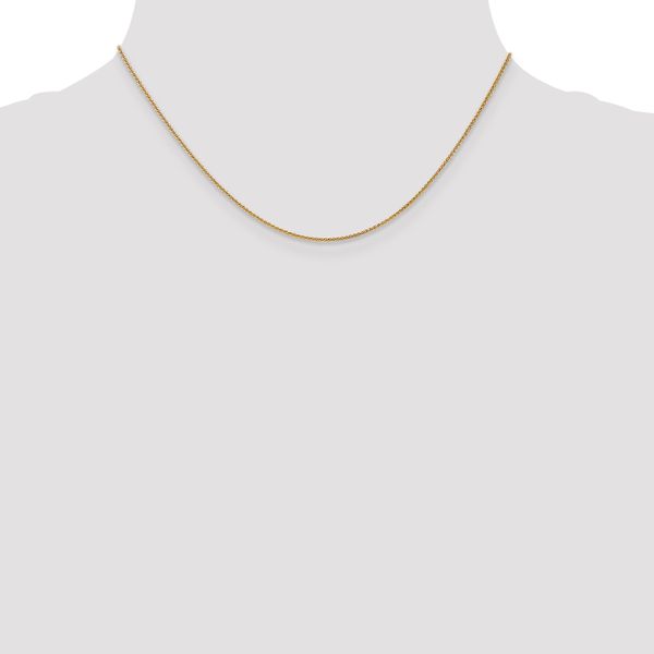 Leslie's 14K 1.0mm Spiga Chain - Image 4