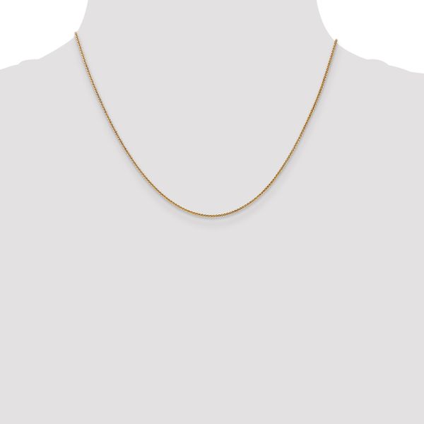 Leslie's 14K 1.0mm Spiga Chain - Image 4