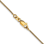 Leslie's 14K 1.0mm Spiga Chain - Image 3