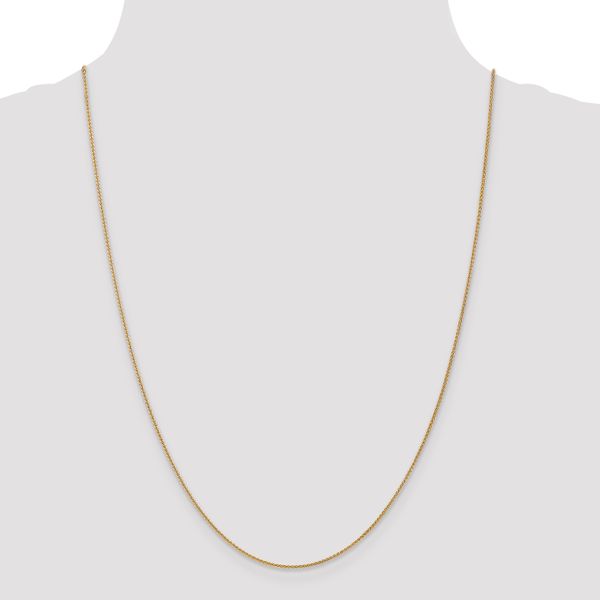 Leslie's 14K 1.0mm Spiga Chain - Image 4