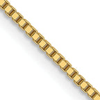 Leslie's 14K .9mm Box Chain