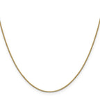 Leslie's 14K .9mm Box Chain - Image 2