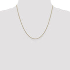 Leslie's 14K .9mm Box Chain - Image 4