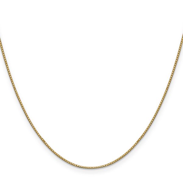Leslie's 14K .9mm Box Chain - Image 2