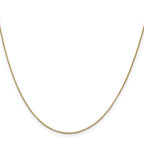 Leslie's 14K .7mm Box with Lobster Clasp Chain - Image 2