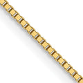 Leslie's 14K .7mm Box with Lobster Clasp Chain