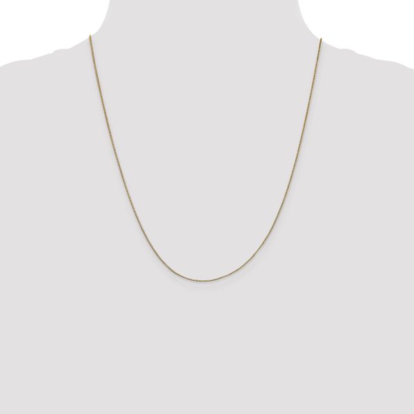 Leslie's 14K .7mm Box with Lobster Clasp Chain - Image 4