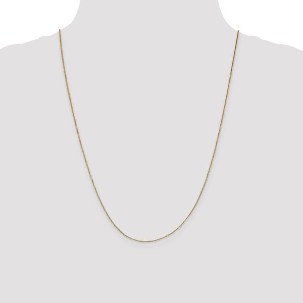Leslie's 14K .7mm Box with Lobster Clasp Chain - Image 4
