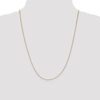 Leslie's 14K .7mm Box with Lobster Clasp Chain - Image 4