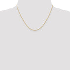 Leslie's 14K 1mm Singapore with Lobster Clasp Chain - Image 4