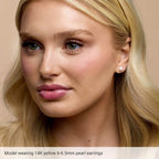 Pearl Stud Earrings - Image 5