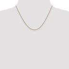Leslie's 14K 1.6mm Round Cable Chain - Image 4