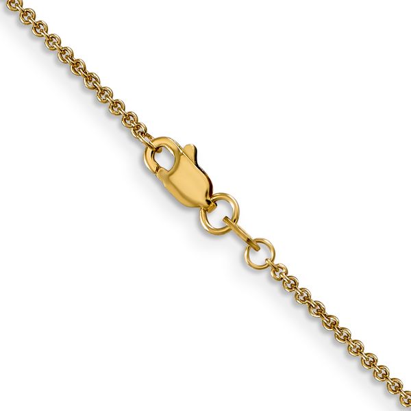 Leslie's 14K 1.6mm Round Cable Chain - Image 3