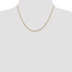 Leslie's 14K 1.3mm Sparkle Singapore Chain - Image 4