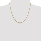 Leslie's 14K 1.3mm Sparkle Singapore Chain - Image 4
