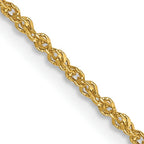 Leslie's 14K 1.3mm Sparkle Singapore Chain