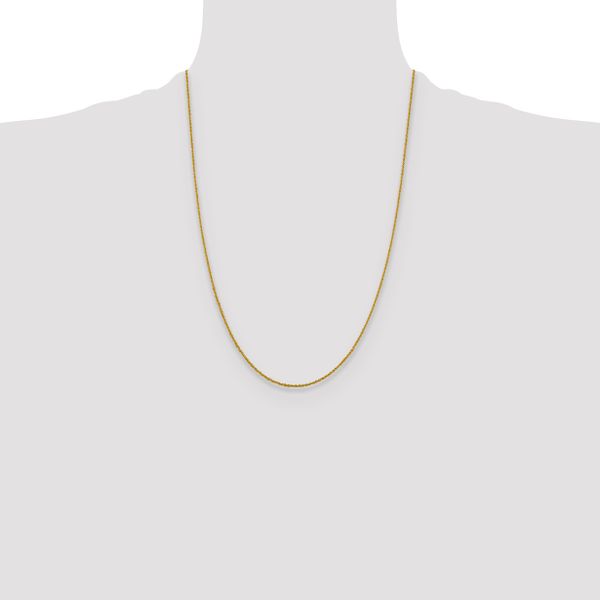 Leslie's 14K 1.3mm Sparkle Singapore Chain - Image 4