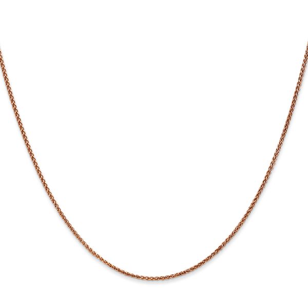 Leslie's 14K Rose Gold 1.2mm Spiga Chain - Image 2