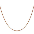 Leslie's 14K Rose Gold 1.2mm Spiga Chain - Image 2